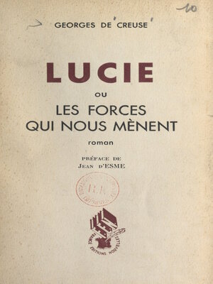 cover image of Lucie